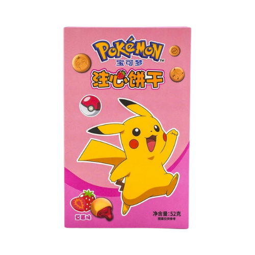 Leda-Filled Cookies (Pokemon Edition) - Strawberry