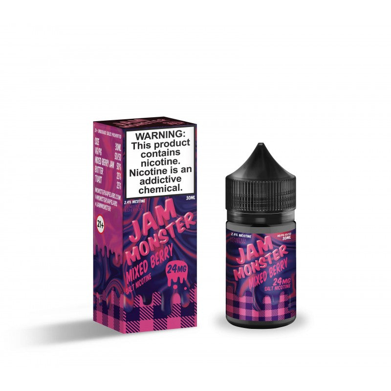 Jam Monster Salt - Mixed Berry - 30mL