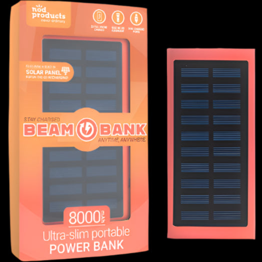 Nod Products Beam Bank - 8000mah Ultra Slim Power Bank