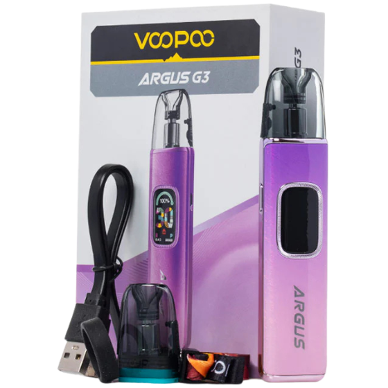 Voopoo Argus G3 Kit - Box Packaging