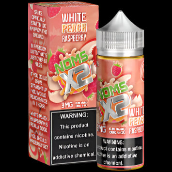 Lotus Vaping - Noms x2 White Peach Raspberry - 120mL