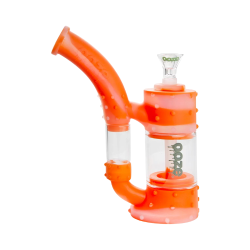 Ooze Stack Water Pipe - Orange/Clear