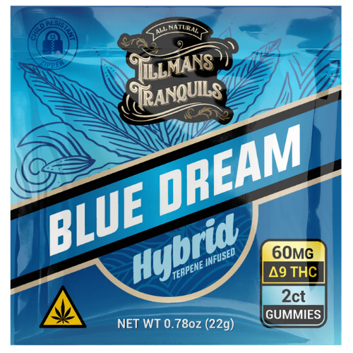 Tillmans 60mg THC Gummy 2-Pack - Blue Dream (Hybrid)