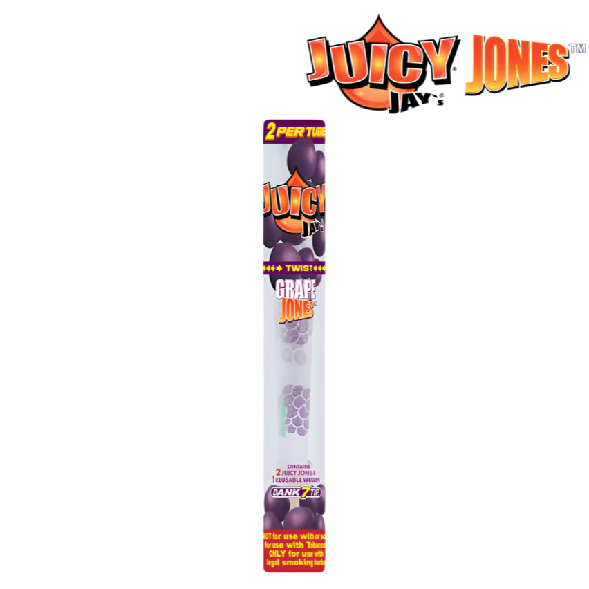 Juicy Jay's - Pre-Rolled Cones 2-Pack Grape Jones