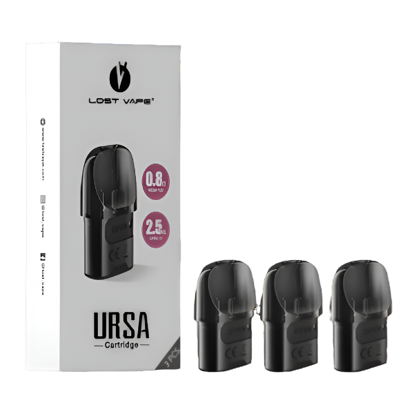 Lost Vape URSA Pro Pod Cartridges (3-Pack)