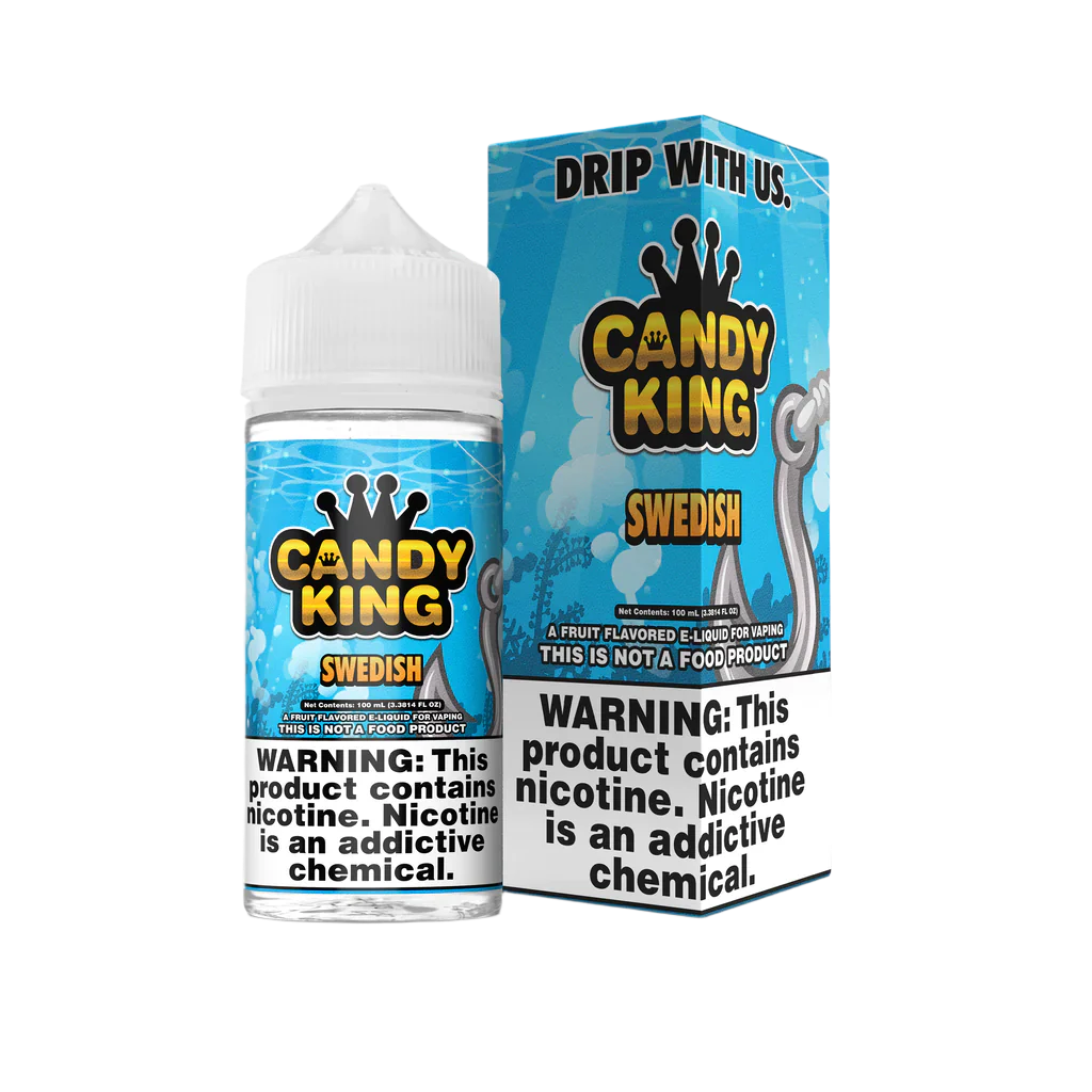 Swedish by Candy King is a fruit creamy flavor simliar to red Swedish fish candy. (70/30 vg/pg)