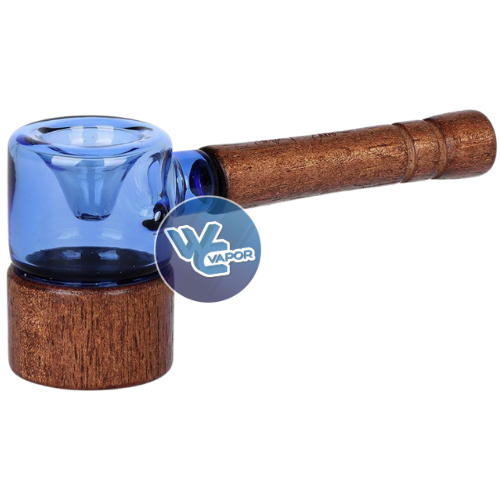 Dogg Lbs 5" Wood & Glass Sherlock Pipe 4