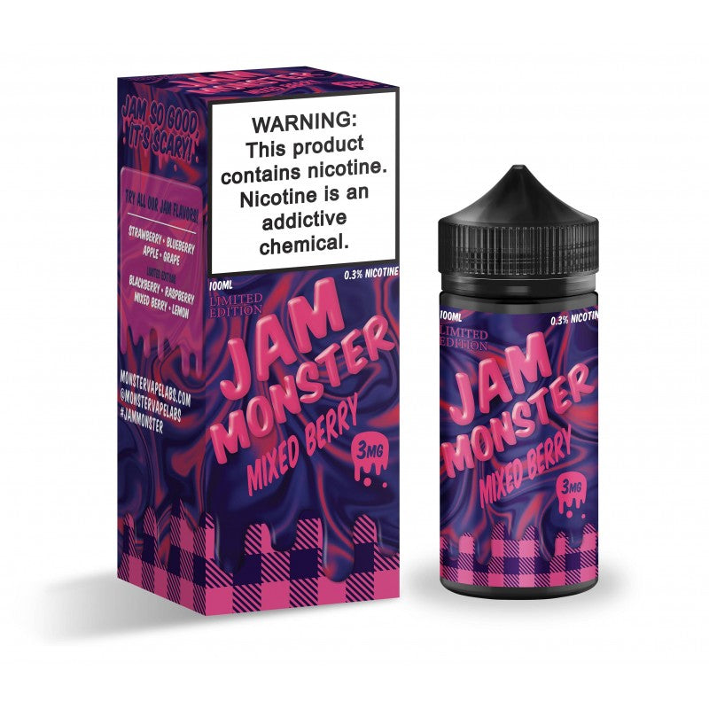 Jam Monster - Mixed Berry - 100mL