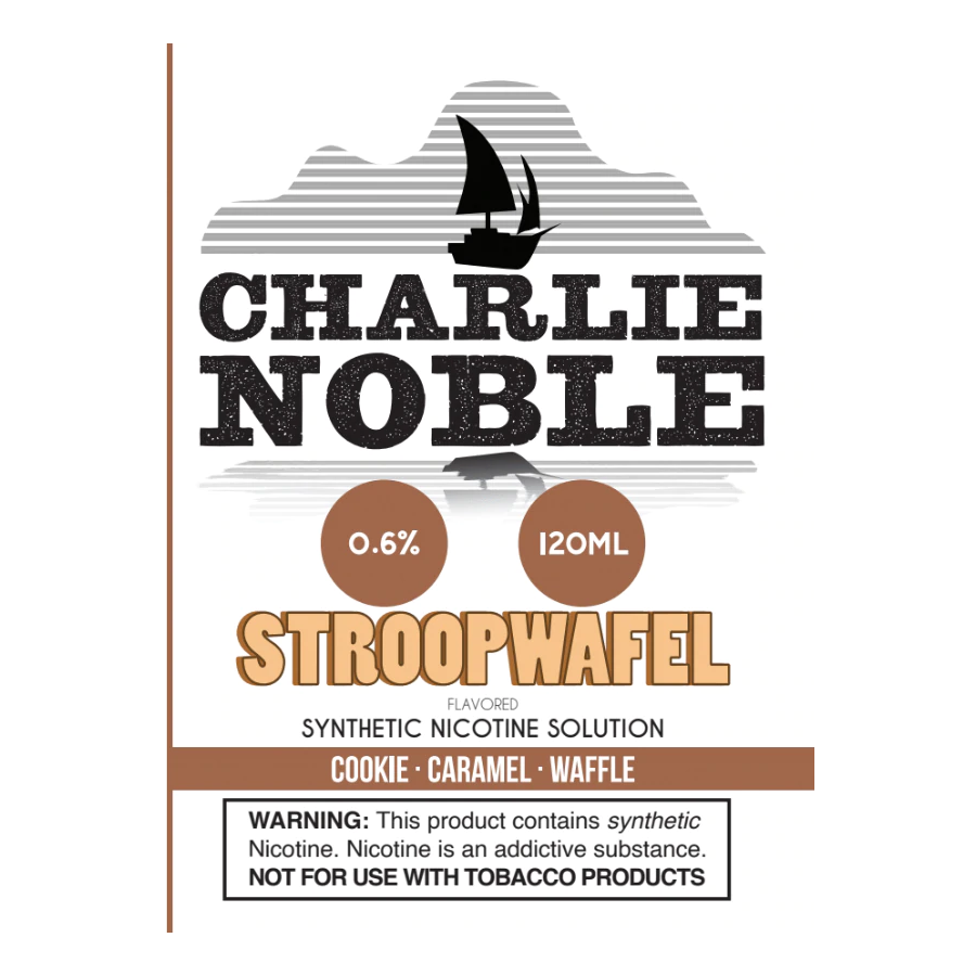 Charlie Noble - Stroopwafel - 120mL