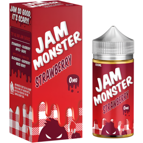 Jam Monster - Strawberry - 100mL