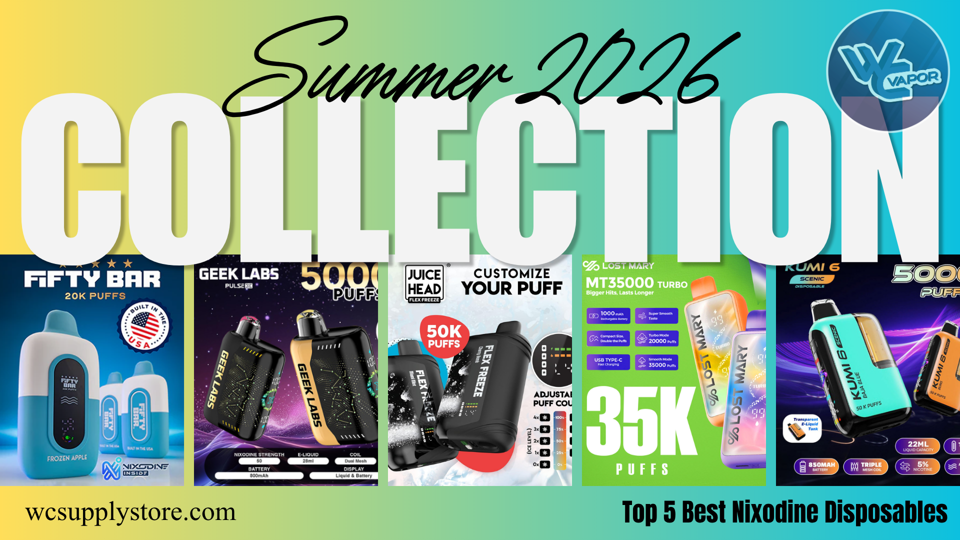 Best Nixodine Disposable Vapes for Summer 2026