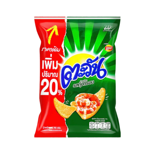 Lay's Crispy Shrimp Puff Chips (Thailand) Info