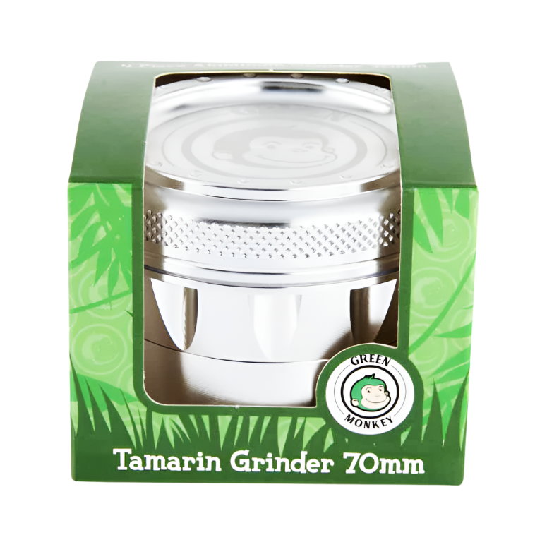 Green Monkey Tamarin Grinder 70mm SIlver