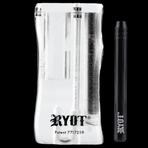 RYOT - Large Acrylic Dugout w/ One Hitter (3") Clear