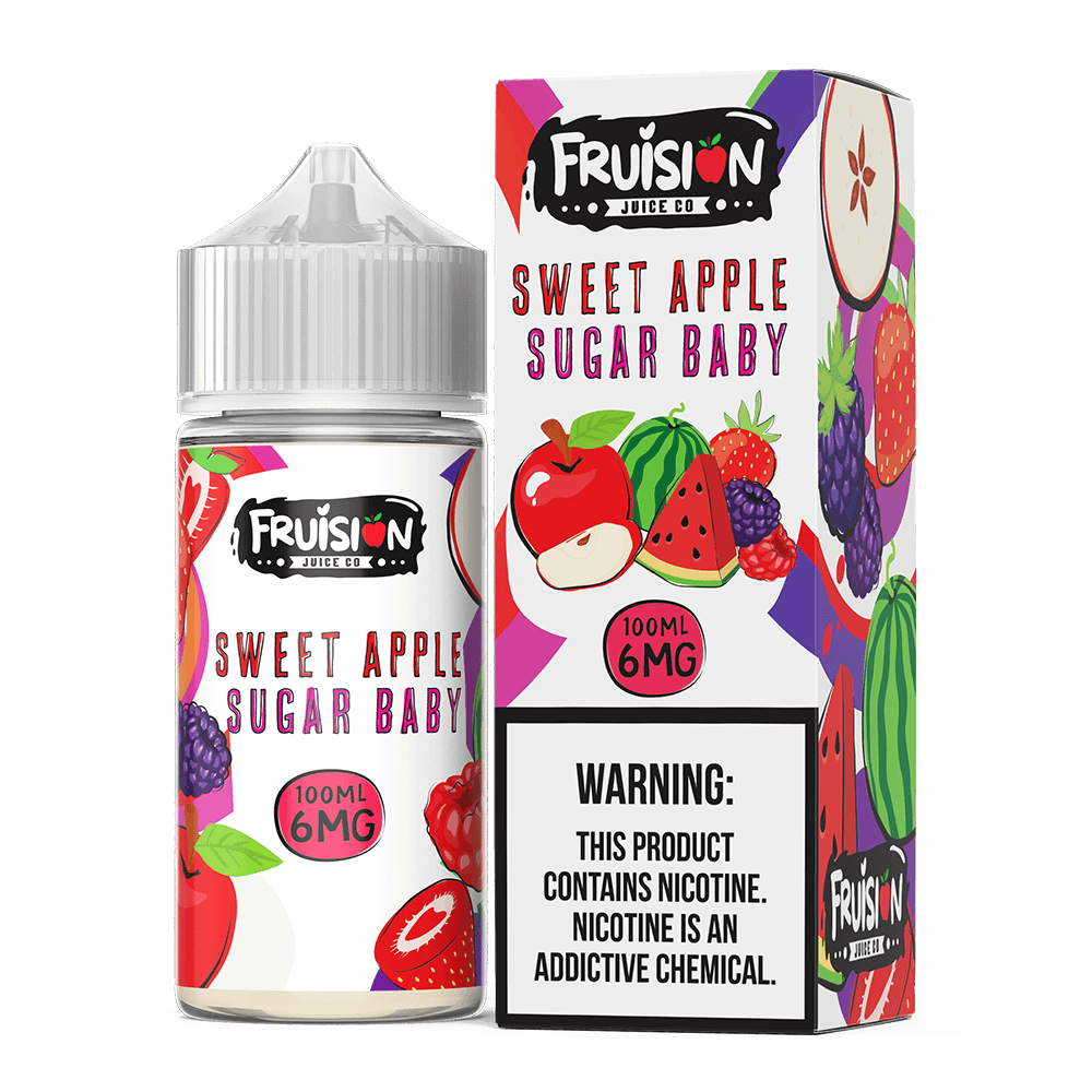 Fruision - Sweet Apple Sugar Baby - 100mL 06mg