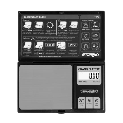 Truweigh Grand Classic Digital Scale 200g x 0.01gTruweigh Grand Classic Digital Scale 200g x 0.01g