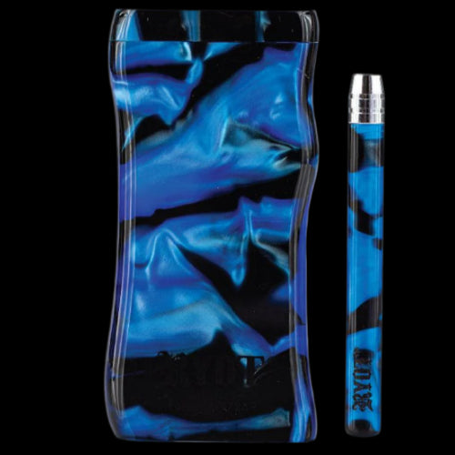 RYOT - Large Acrylic Dugout w/ One Hitter (3") Black and Blue