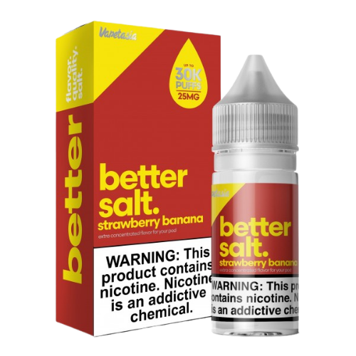 Better Salt by Vapetasia - Strawberry Banana - 30mL