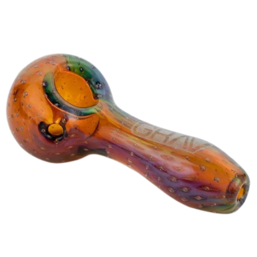 GRAV - Bubble Trap Spoon (4") Amber