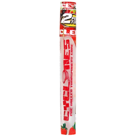 Cyclones - Clear Cones - Strawberry
