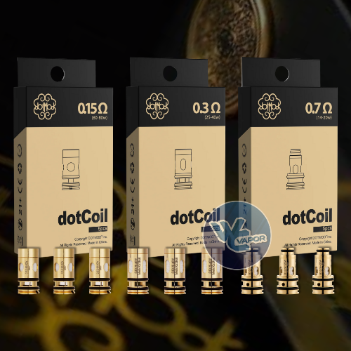 Effortlessly swap out old coils in your DotMod DotAIO V2 and DotAIO SE devices with DotCoil Replacement Coils, made specifically for these models. Experience superior flavor and vapor thanks to advanced mesh technology, with multiple resistance options to suit your vaping preferences. Each coil delivers even heating, extended durability, and reliable performance every time you vape. Designed for easy installation and dependable use, DotCoil Replacement Coils help keep your device running at its best.