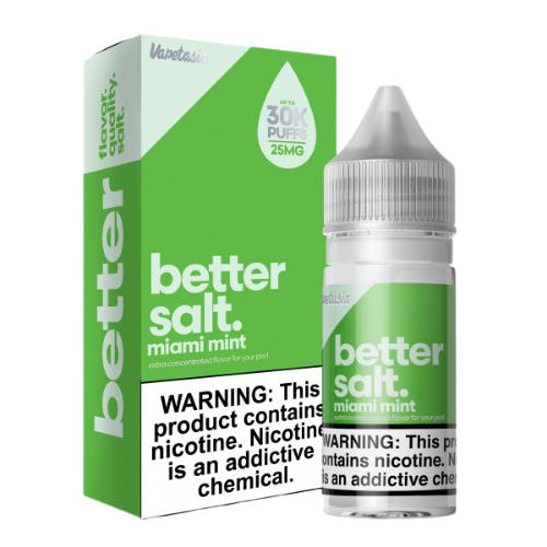 Better Salt by Vapetasia - Miami Mint - 30mL