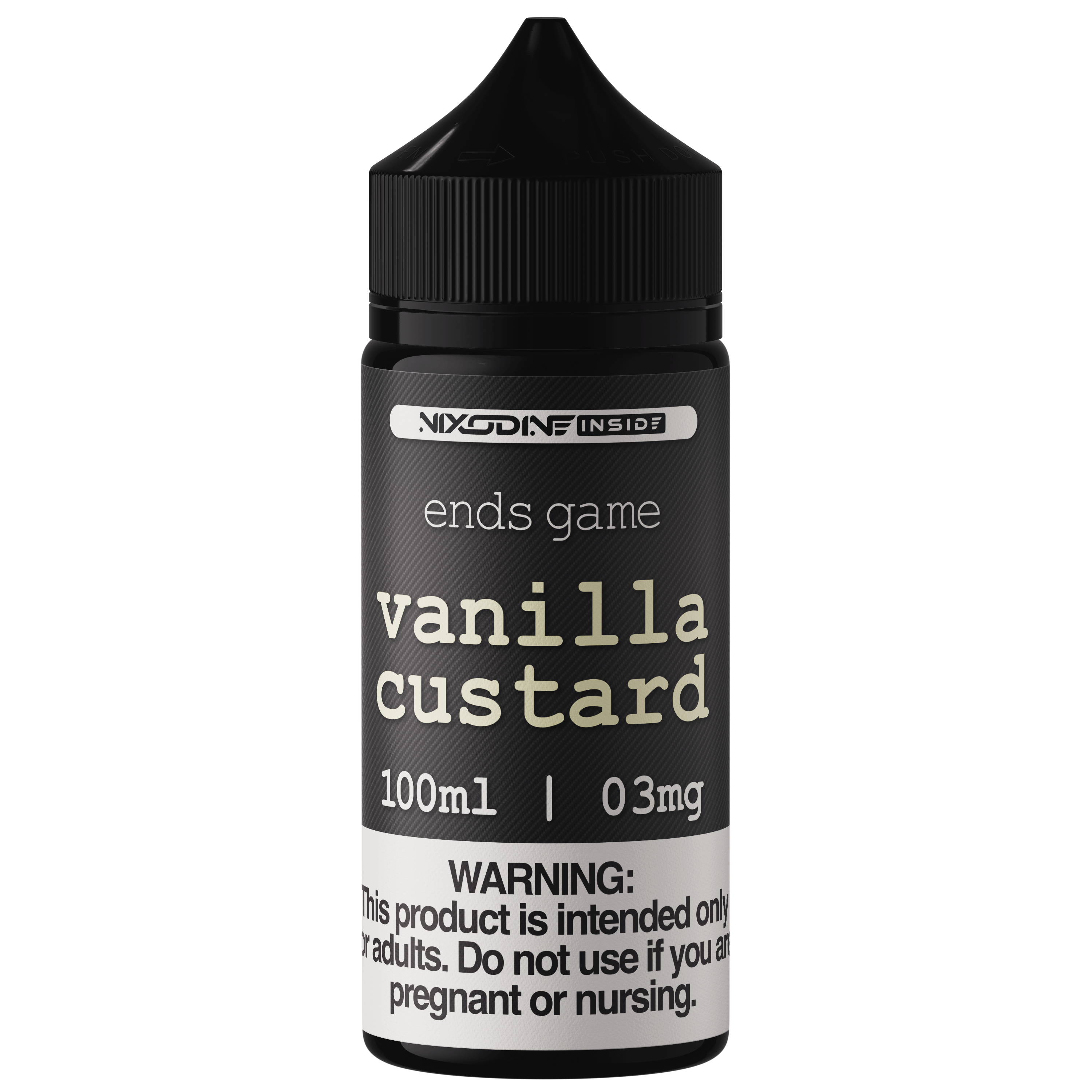 Ends Game (Nixodine) - Vanilla Custard - 100mL
