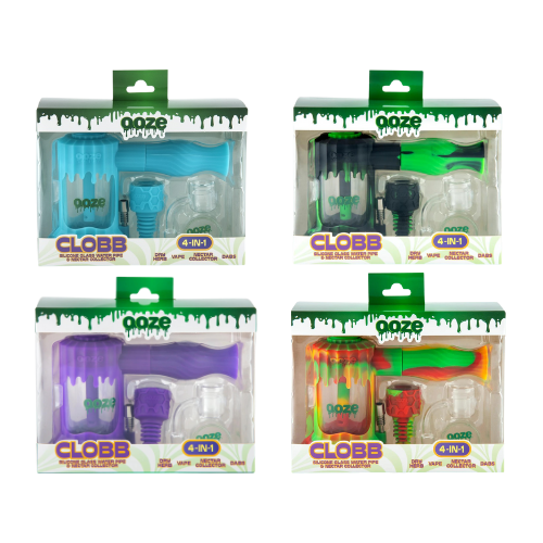 Ooze Clobb 4-in-1 Hybrid Water Pipe Packaging