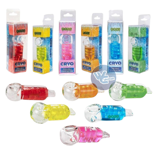 Ooze Cyro Freezable Glycerin Glass Hand Pipe