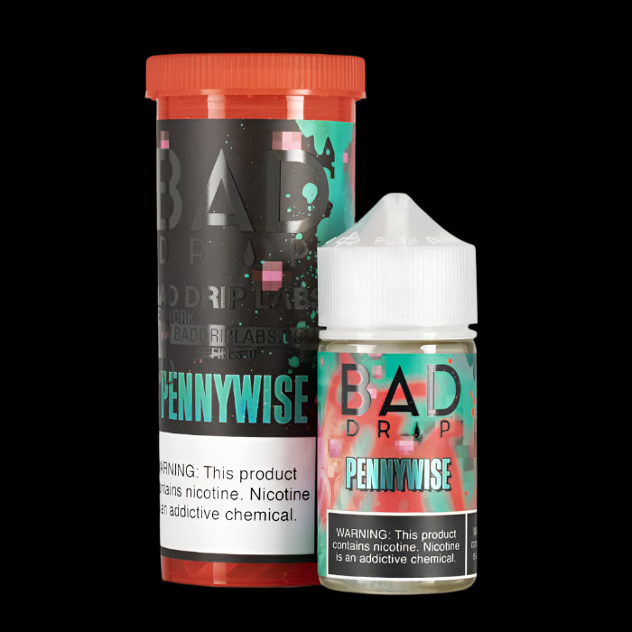 Pennywise features sliced strawberries and watermelon mixed with chewy bubblegum. (70/30 vp/pg)