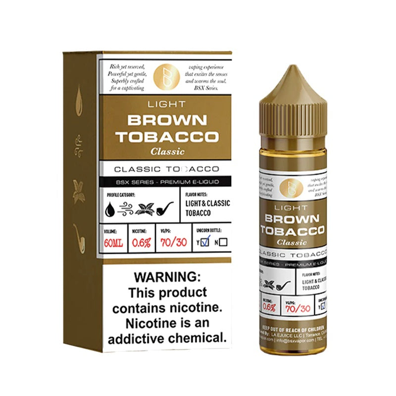 Glas Basix - Brown Tobacco - 60mL