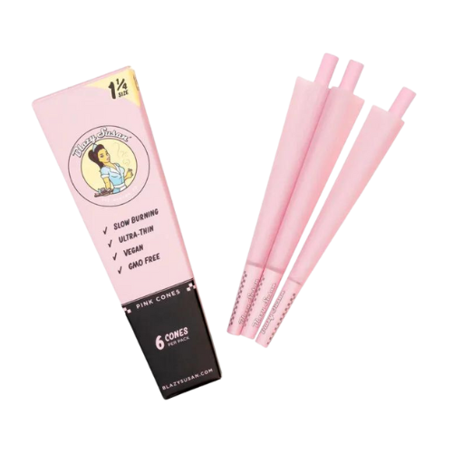 Blazy Susan - Pink Paper Cones