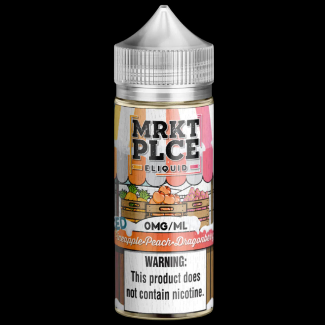 MRKT PLCE - ICED Pineapple Peach Dragonberry - 100mL